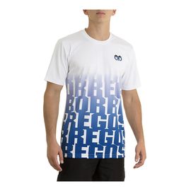 Playera Deportiva Borregos Texto Degradado - Blanco, CM