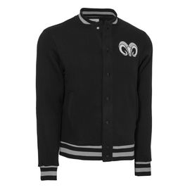 Chamarra Universitaria BORREGOS Negro, Unisex