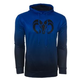 Sudadera BORREGOS degradado en azul, unisex