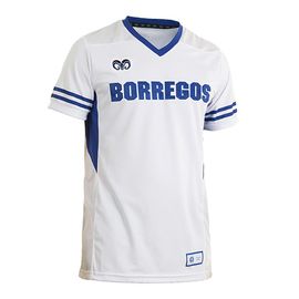 Jersey Oficial BORREGOS Visitante S/Número, Blanco CM