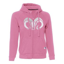 Sudadera Essential BORREGOS rosa con zipper, infantil