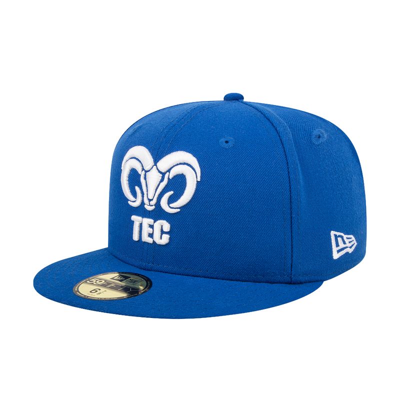 Gorra-New-Era-BORREGOS-5950-bordada-con-visera-plana-unisex-azul_3