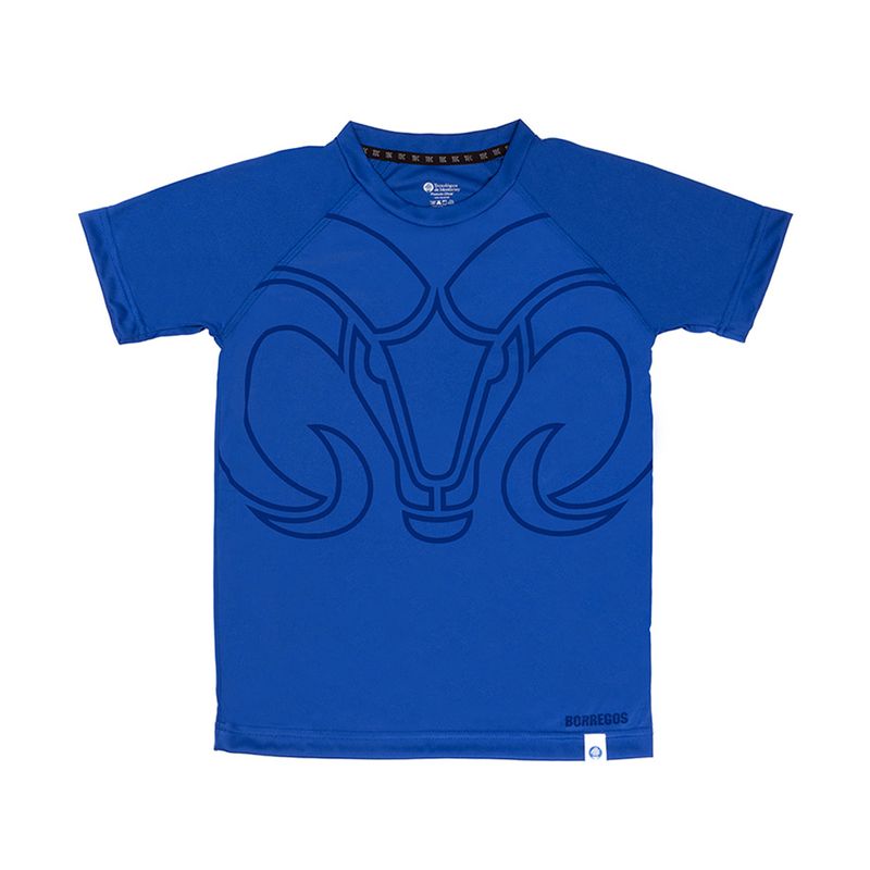 Playera-deportiva-BORREGOS-silueta-infantil-azul-1