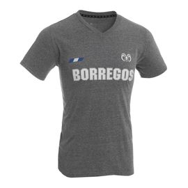 Playera Deportiva Borregos Flag - Gris, CM