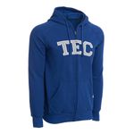 Sudadera Essential TEC rosa con zipper, unisex