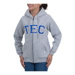 Sudadera-Jr-TEC-zipper-infantil-gris-1