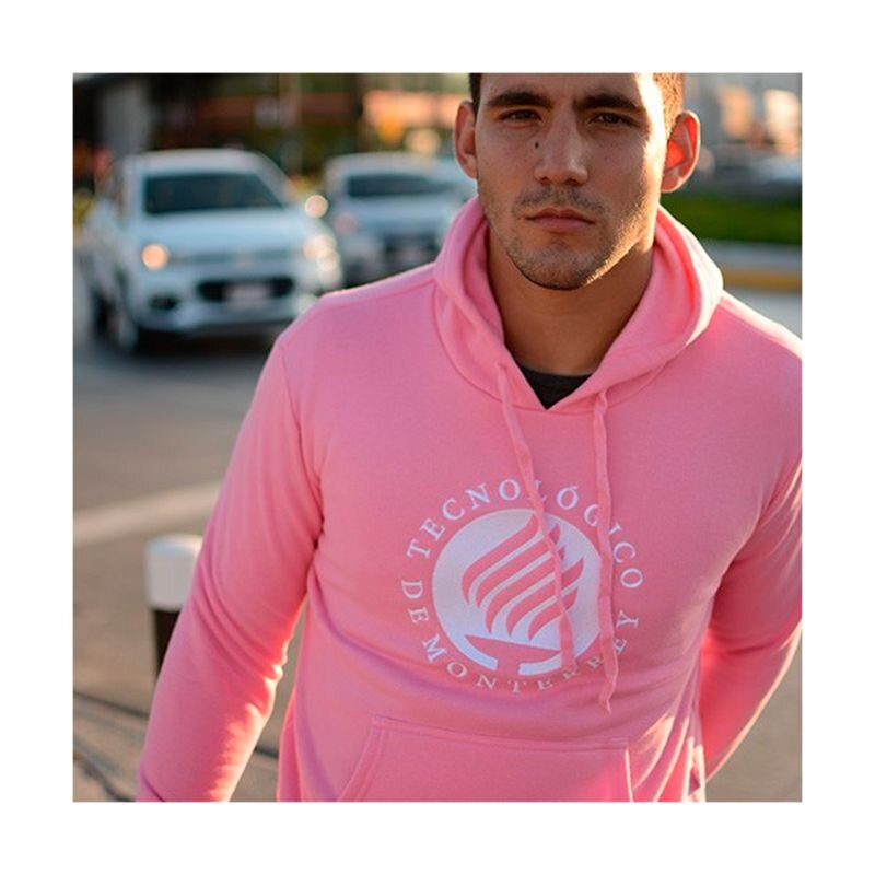 Sudadera Essential TEC rosa, unisex