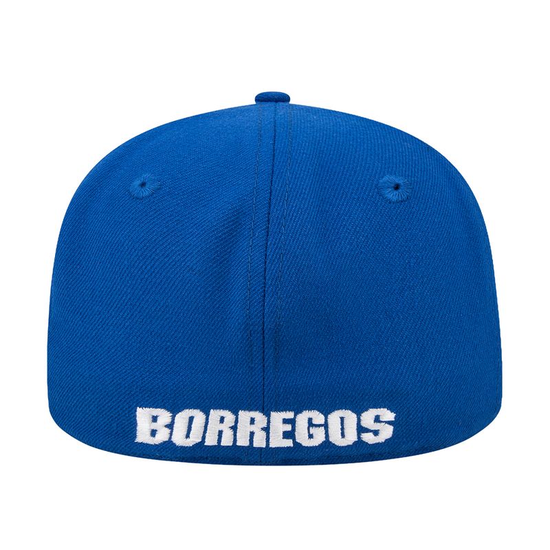 Gorra-New-Era-BORREGOS-5950-bordada-con-visera-plana-unisex-azul_4