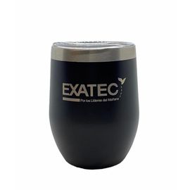 Termo EXATEC LDM en Acero Inoxidable Negro