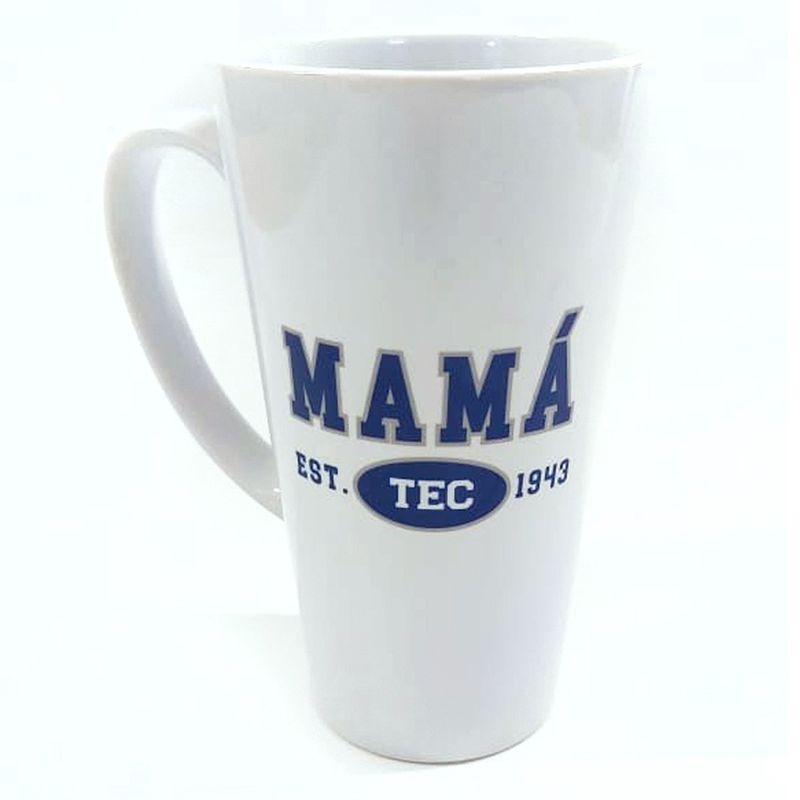 Taza De Cerámica Mamá Tec Blanco 