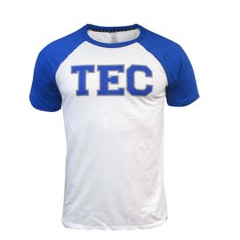 Playera Casual TEC Manga Raglan - Azul, CM