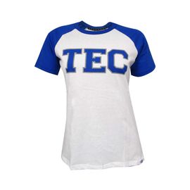 Playera Casual TEC Manga Raglan - Azul, CF