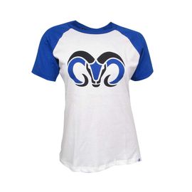 Playera Casual Borregos Manga Raglan - Azul, CF