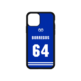 Funda para Celular Jersey Azul + Personalizado