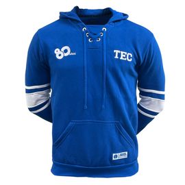 Sudadera Vintage TEC 80 Aniversario Azul