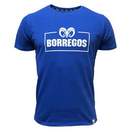 Playera casual borregos rectangulo azul 1945 CM