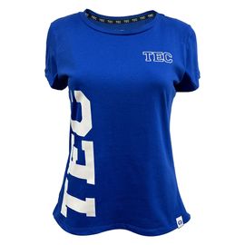 Playera casual TEC costado TEC azul CF