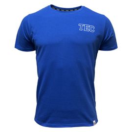 Playera casual TEC espalda T azul CM