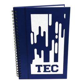 Libreta Lesa Azul Tec