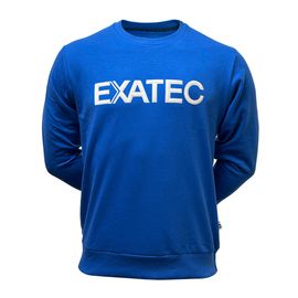 Sudadera Crewneck azul rey EXATEC