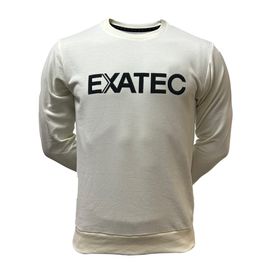 Sudadera Crewneck hueso EXATEC