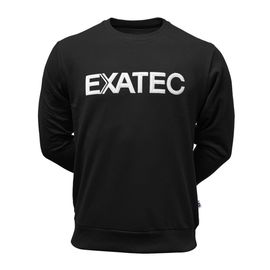 Sudadera Crewneck negro EXATEC