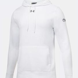 Sudadera Algodón Under Armour Borregos CM - Blanco