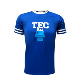 Playera Deportiva Snoopy Casa TEC Azul, CM