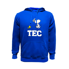 Sudadera Essential TEC Snoopy Azul, unisex