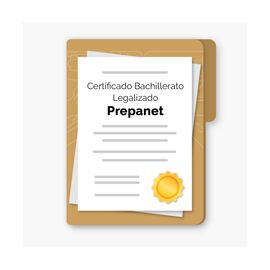 Certificado Bachillerato Legalizado para Prepanet