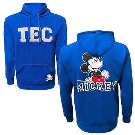 Sudadera Algodón Disney Mickey Back TEC Azul