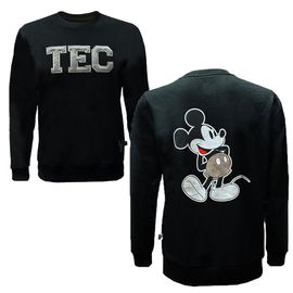 Sudadera PO Moda Disney Mickey TEC Negro