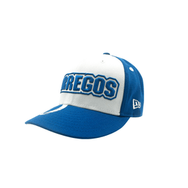 Gorra Texto BORREGOS 59Fifty New Era Azul y Blanco