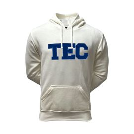 Sudadera Essential TEC color hueso, unisex