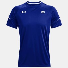 Playera Deportiva Under Armour Borregos CM - Azul