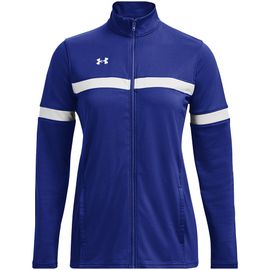 Chamarra Deportiva Under Armour Knit Warm Up Team Zipper Mujer, Azul