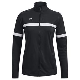 Chamarra Deportiva Under Armour Knit Warm Up Team Zipper Mujer, Negro