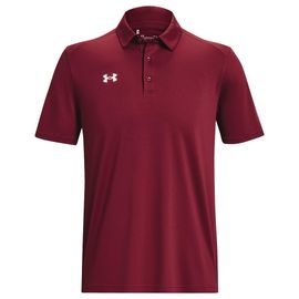 Under Armour Tech Team Polo Hombre, Cardinal