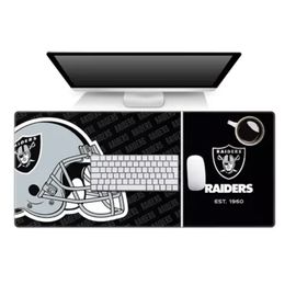 Tapete para escritorio NFL Raiders, negro