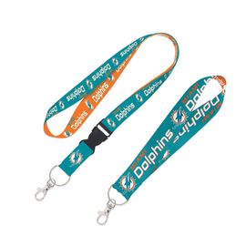 Portagafete NFL Dolphins, turquesa