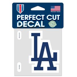 Sticker MLB Dodgers 4x4, azul