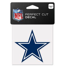 Sticker NFL Cowboys 4x4, azul marino