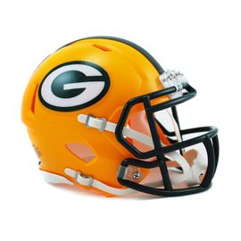 Mini Casco NFL Packers, amarillo