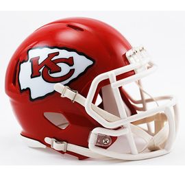 Mini Casco NFL Chiefs, rojo