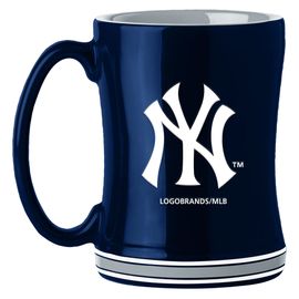 Taza Cerámica MLB Yankees 14 oz, azul marino