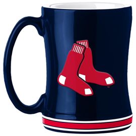 Taza Cerámica MLB Red Sox 14 oz, azul marino