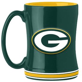 Taza Cerámica NFL Packers 14 oz, verde