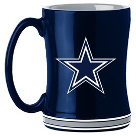 Taza Cerámica NFL Cowboys 14 oz, azul marino