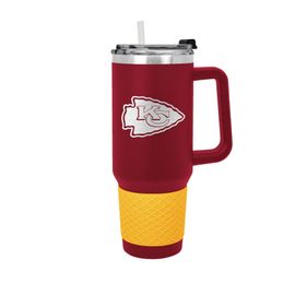 Vaso Térmico con Popote NFL Chiefs 40 oz, rojo