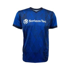 Playera Deportiva Sorteos TEC Azul/Negro, unisex